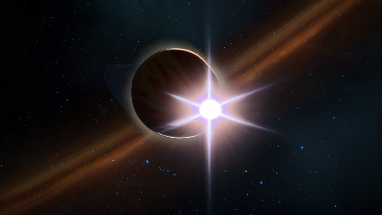 Bizarre object is orbiting a distant star at most speed