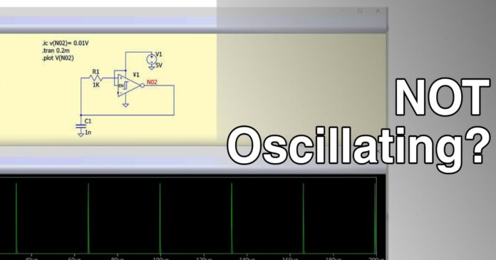 Why Your SPICE Simulator Is Not Oscillating—and How to Fix It